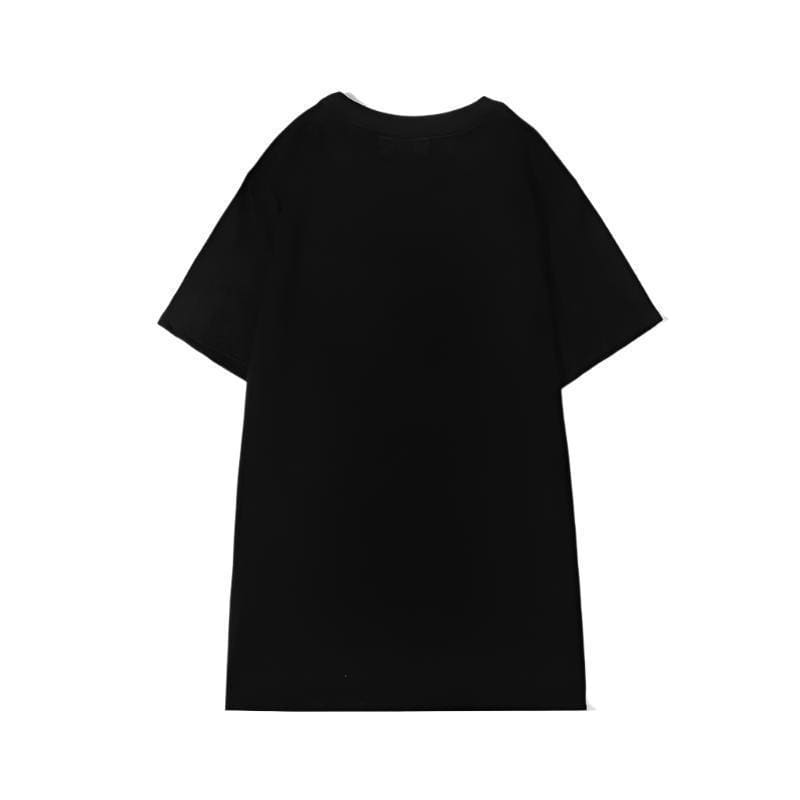 Moschino T-Shirt Without Collar 'Black' | Banlieue91