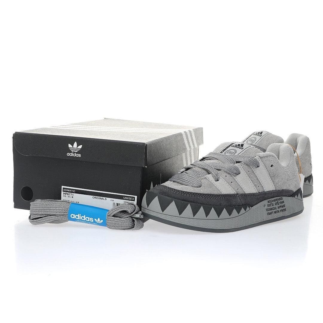 NEIGHBORHOOD x Adidas Originals Adimatic 'Solid Gray Stone' | Banlieue91