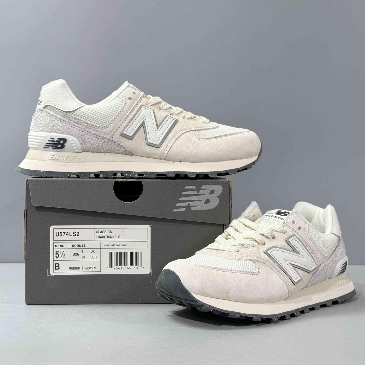 New Balance 574 'Beige White' | Banlieue91
