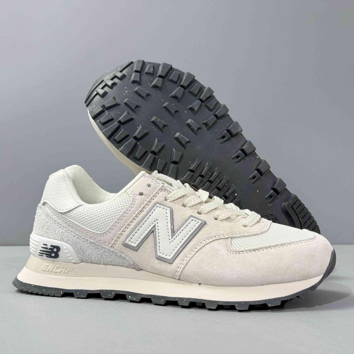 New Balance 574 'Beige White' | Banlieue91
