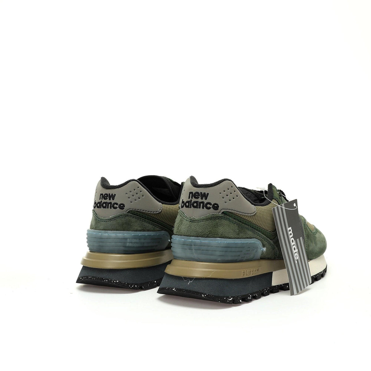 New Balance 574 Legacy Stone Island Dark Green | Banlieue91