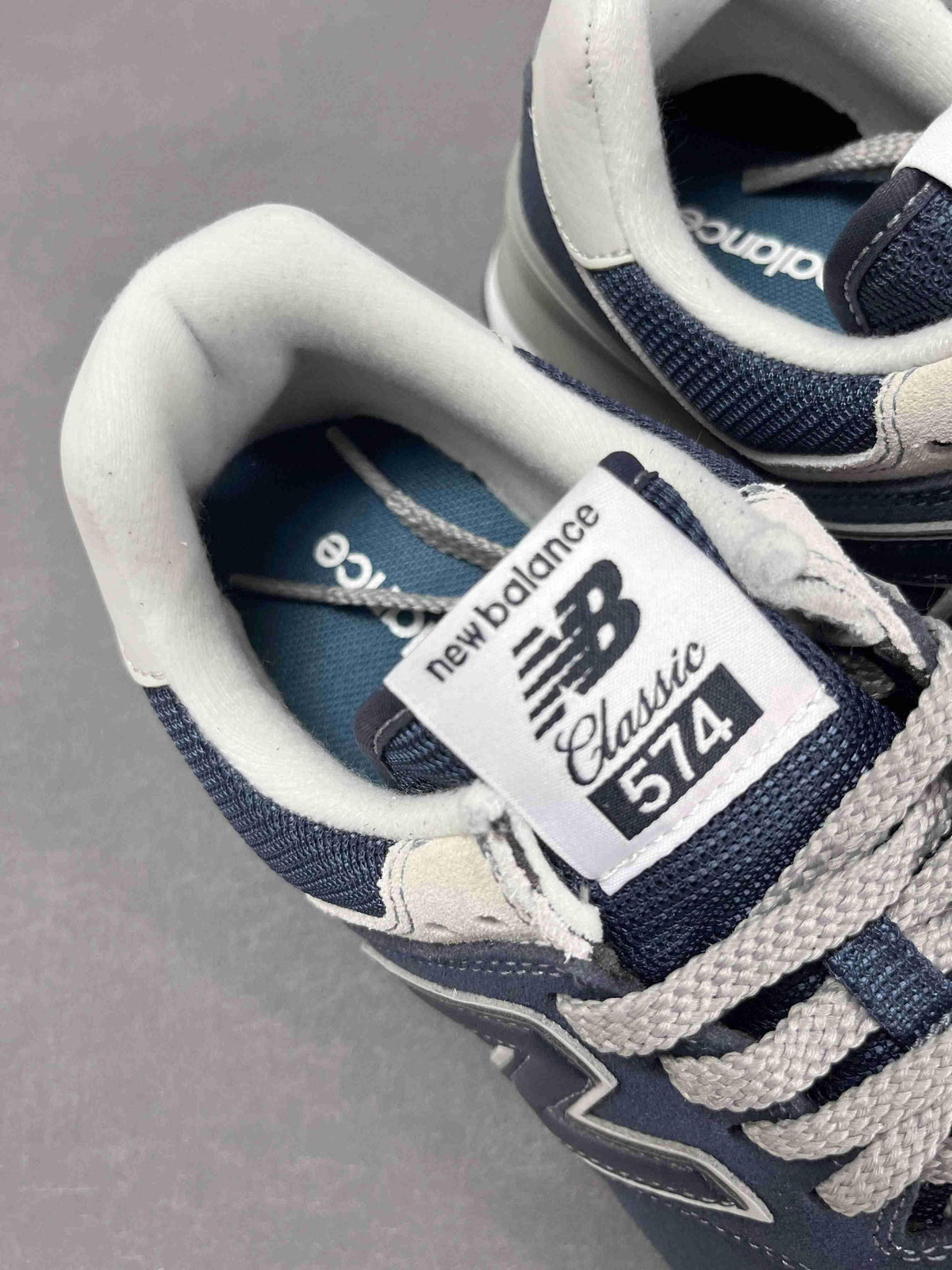 New Balance 574 Navy White | Banlieue91