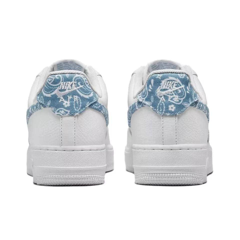 Nike Air Force 1 Low 07 'Essential White Worn Blue Paisley' | Banlieue91