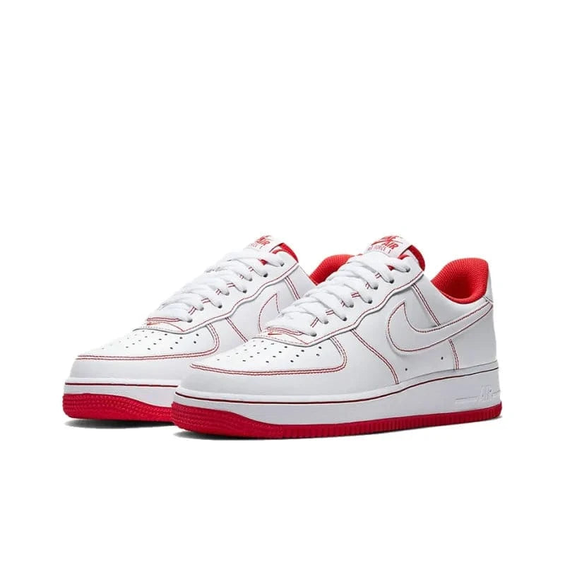 Nike Air Force 1 Low '07 White University Red | Banlieue91