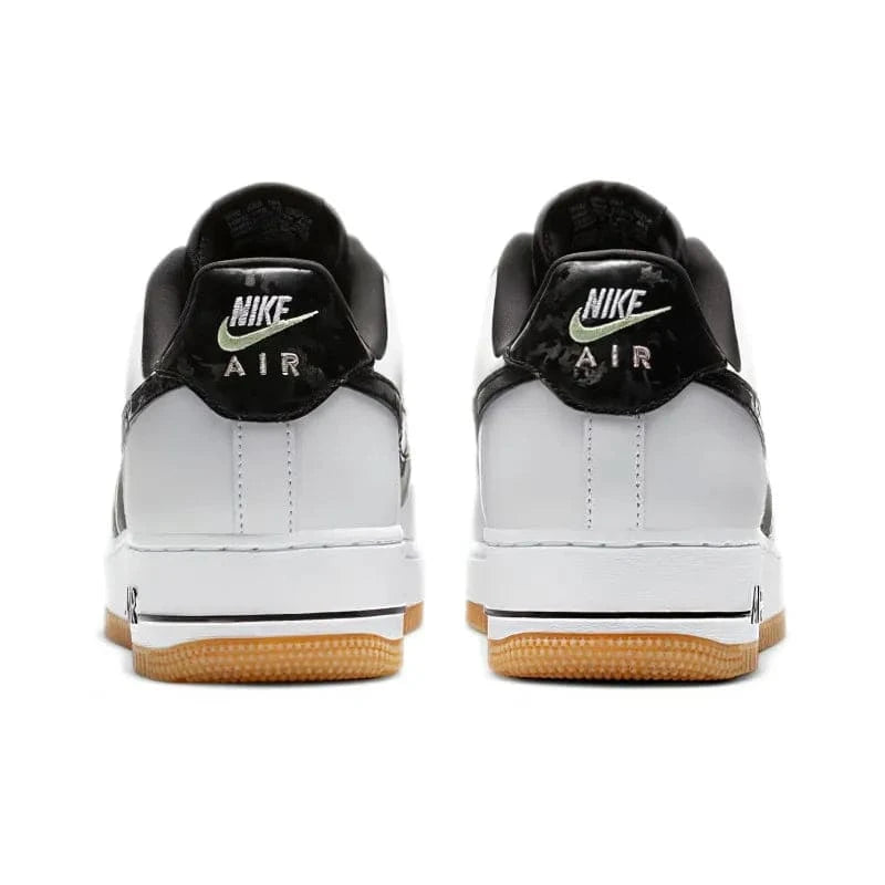 Nike Air Force 1 Low White Ripstop Camo Black Gum | Banlieue91