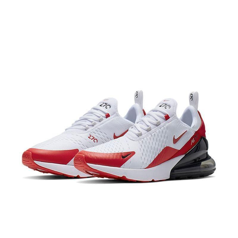 Nike Air Max 270 White Anthracite Red - Men's Lifestyle Sneakers | Banlieue91