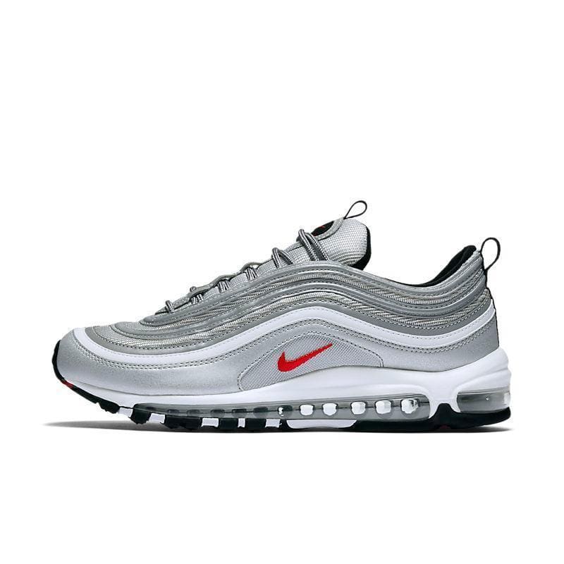 Nike Air Max 97 'Silver Bullet' - Iconic Metallic Silver Sneakers | Banlieue91