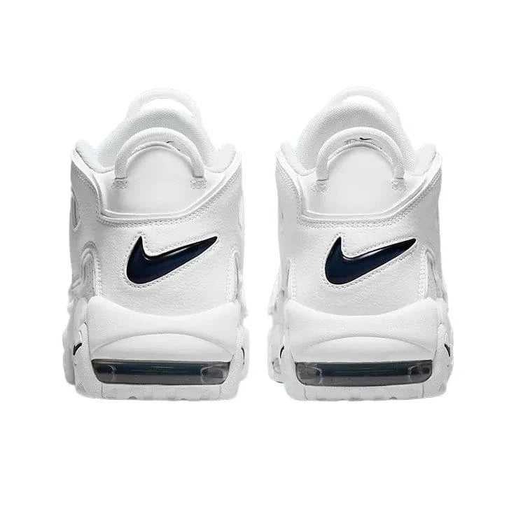 Nike Air More Uptempo 96 White White Midnight Navy | Banlieue91