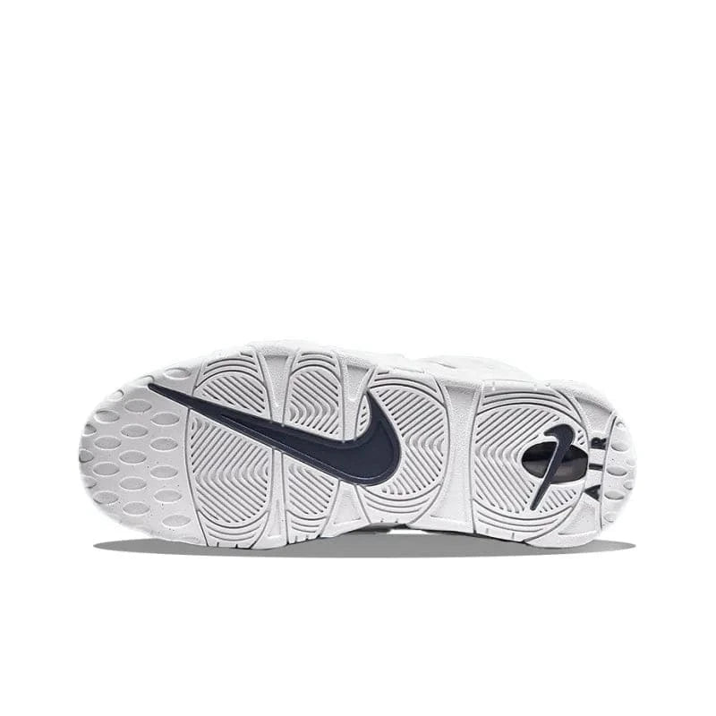 Nike Air More Uptempo 96 White White Midnight Navy | Banlieue91