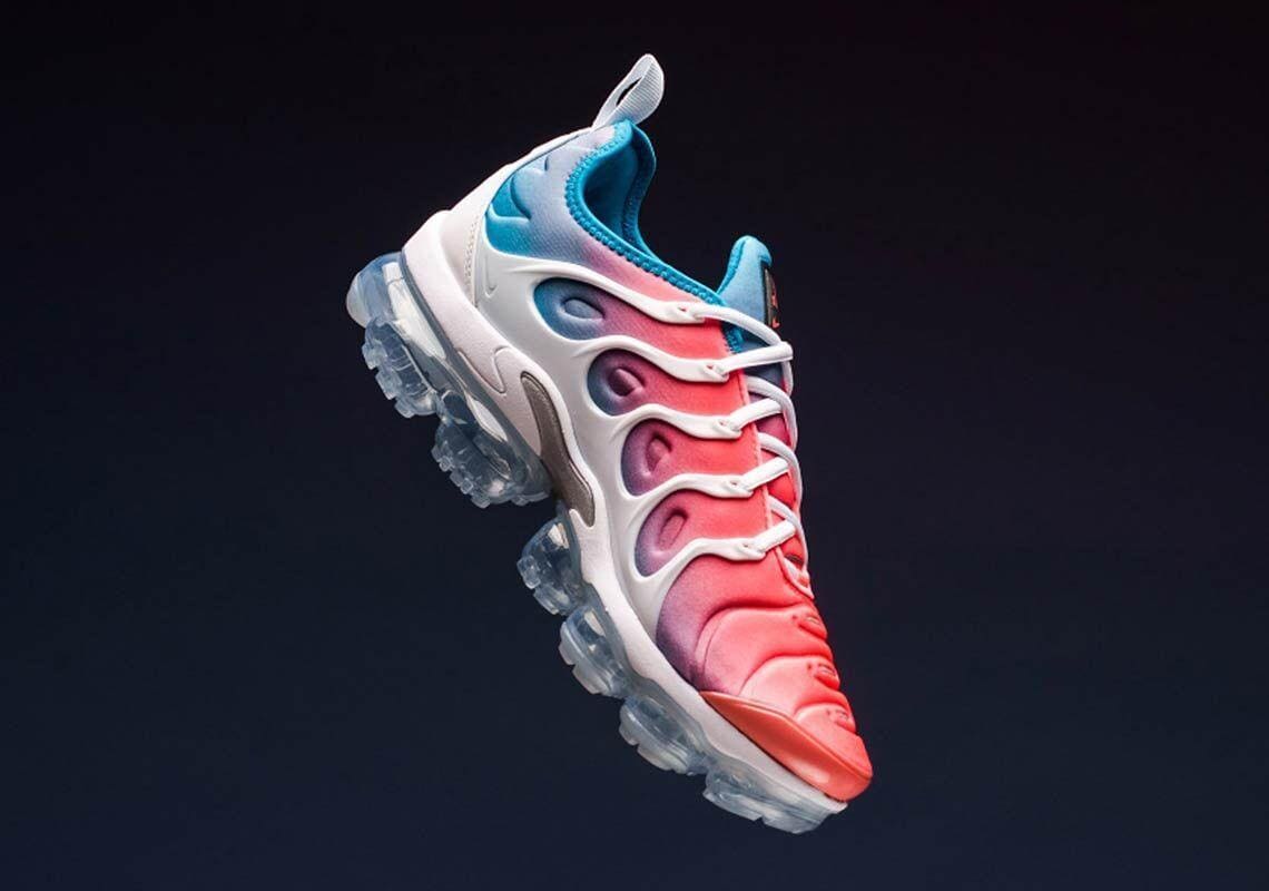 Nike Air VaporMax Plus 'Lava Glow Blue Lagoon' | Banlieue91