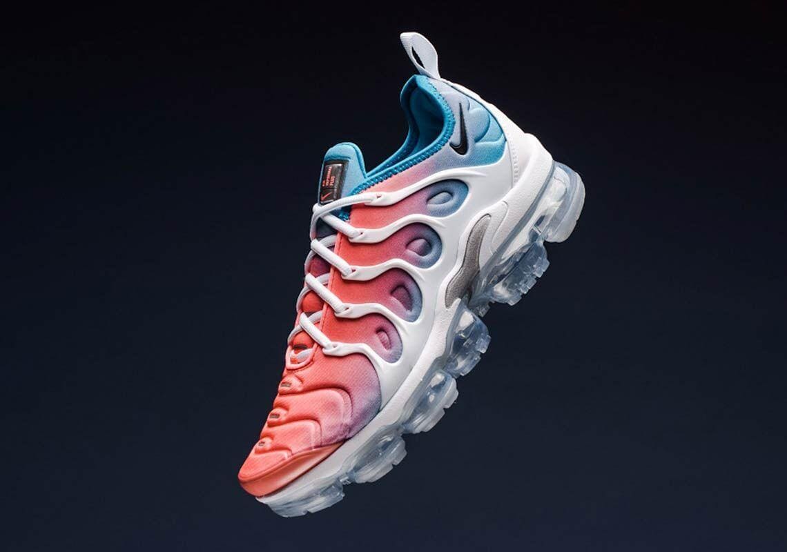 Nike Air VaporMax Plus 'Lava Glow Blue Lagoon' | Banlieue91