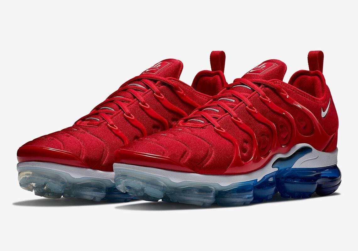 Nike Air VaporMax Plus 'USA' - Red/White/Blue Sneakers | Banlieue91