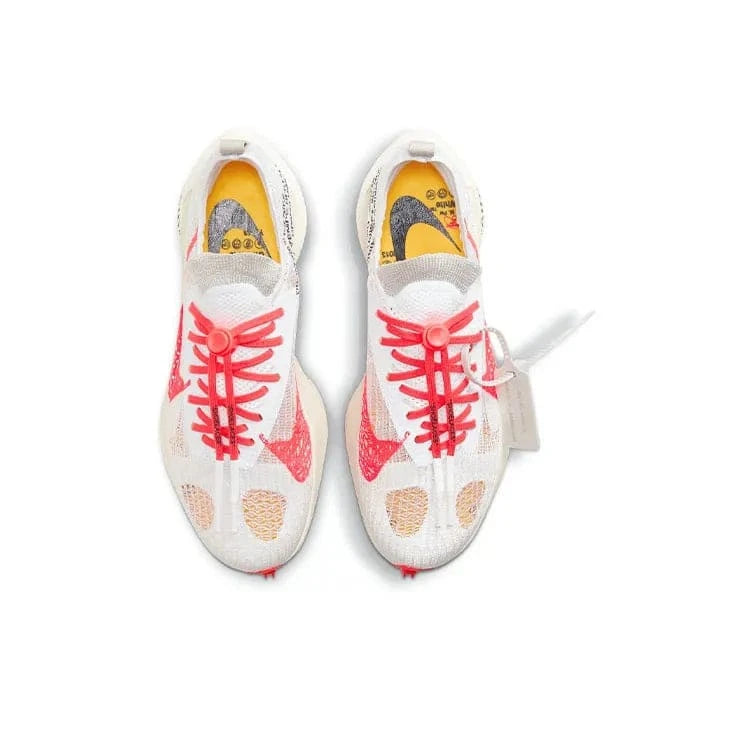 Nike Air Zoom Tempo Next% Flyknit Off White White Solar Red | Banlieue91