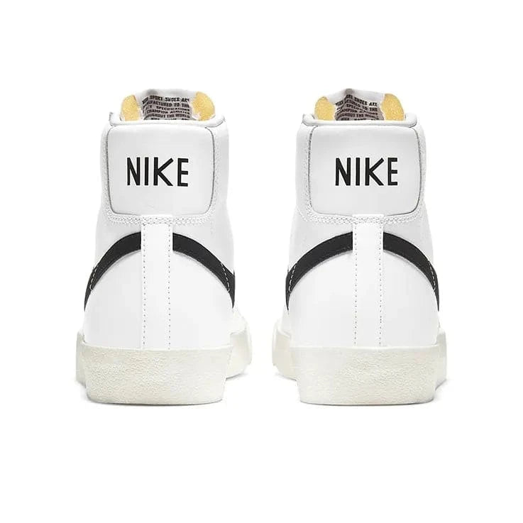 Nike Blazer Mid '77 Vintage White Black Sneakers - Classic Style | Banlieue91