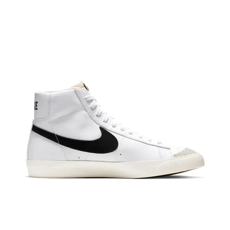 Nike Blazer Mid '77 Vintage White Black Sneakers - Classic Style | Banlieue91