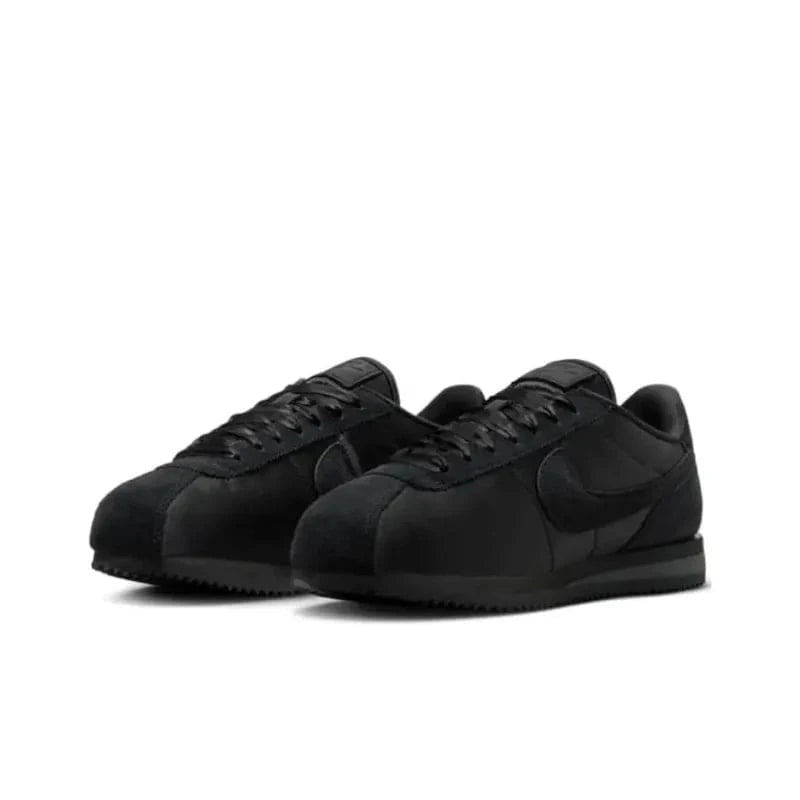 Nike Cortez Textile Satin 'Triple Black' – Satin Lifestyle Sneakers | Banlieue91