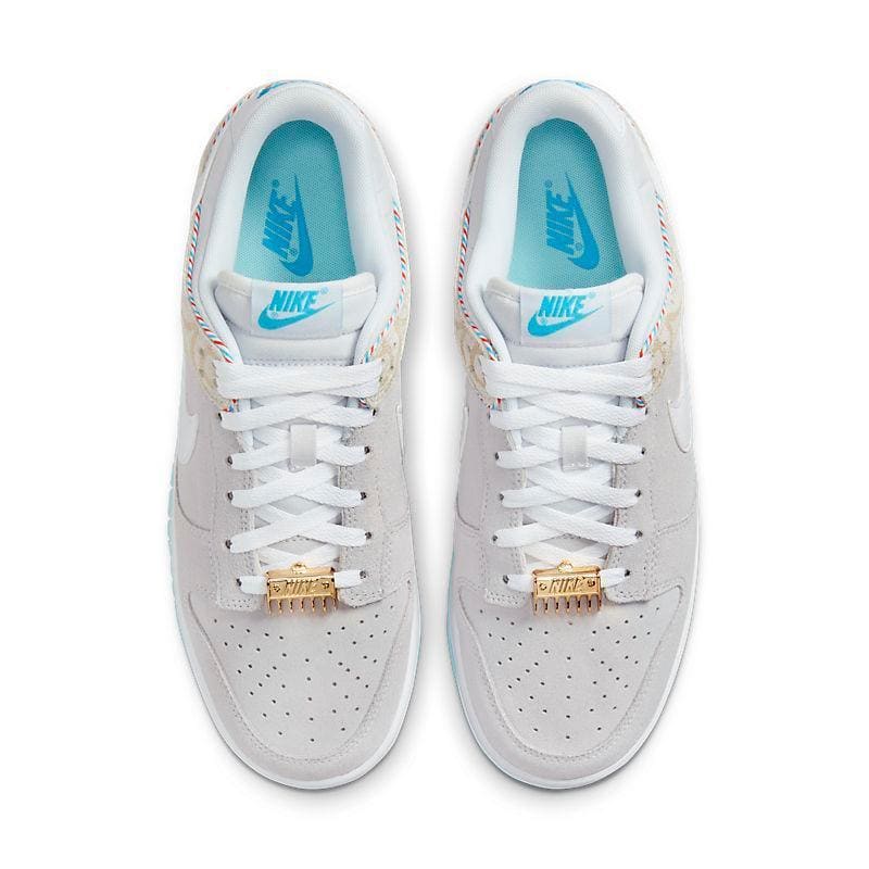 Nike Dunk Low SE Barber Shop Grey Sneakers - Unique Style | Banlieue91