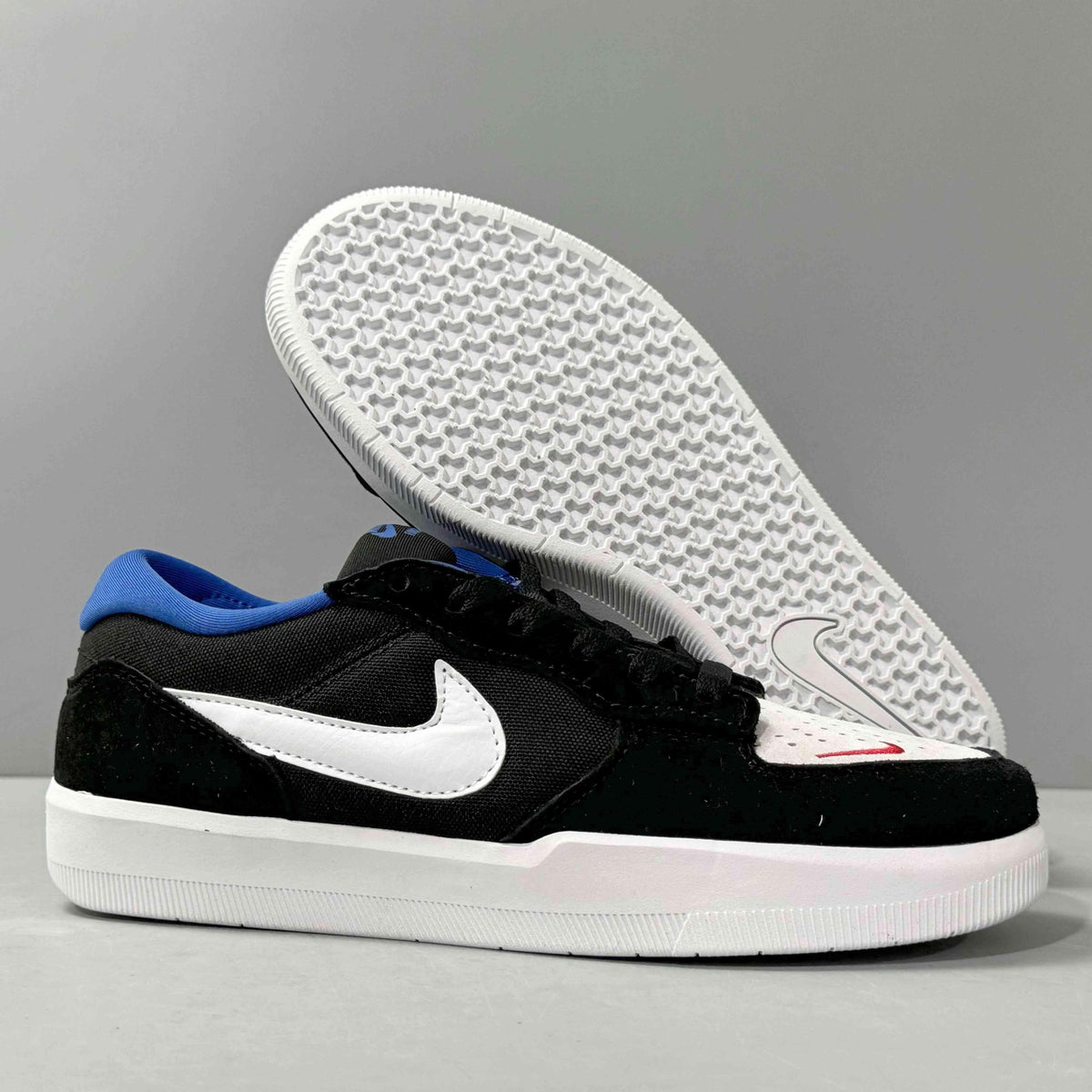 Nike SB Force 58 Black White Royal | Banlieue91