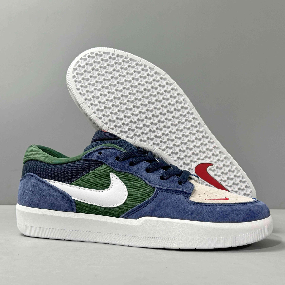 Nike SB Force 58 Navy Noble Green | Banlieue91