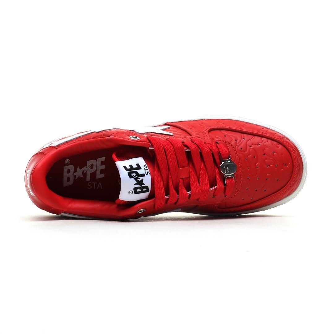 A Bathing Ape Bape Sta #3 'Red White' - Banlieue91 -