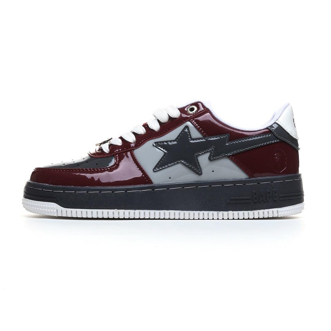 A Bathing Ape Bape Sta 'Nostalgic Burgundy Grey' - Banlieue91 -