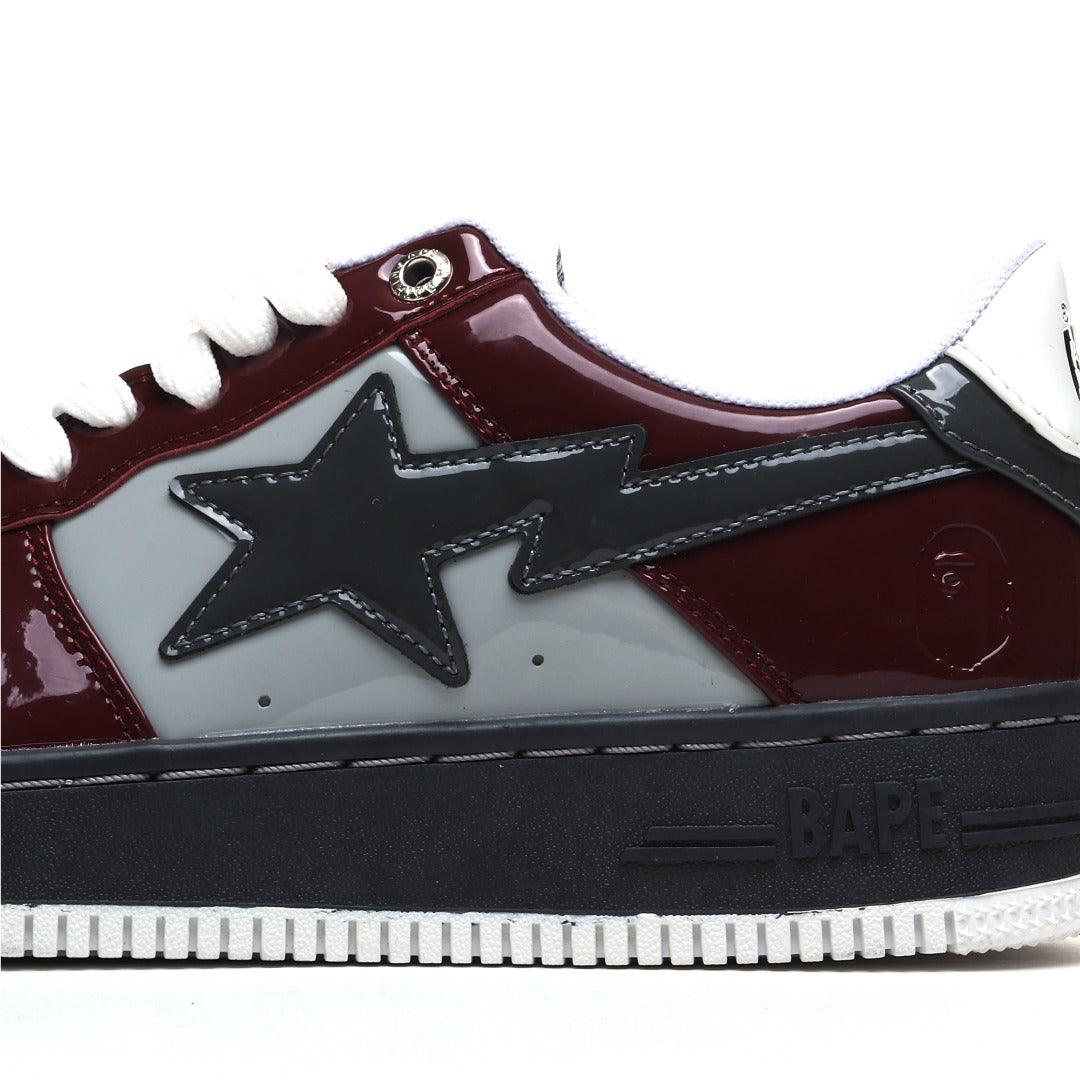 A Bathing Ape Bape Sta 'Nostalgic Burgundy Grey' - Banlieue91 -