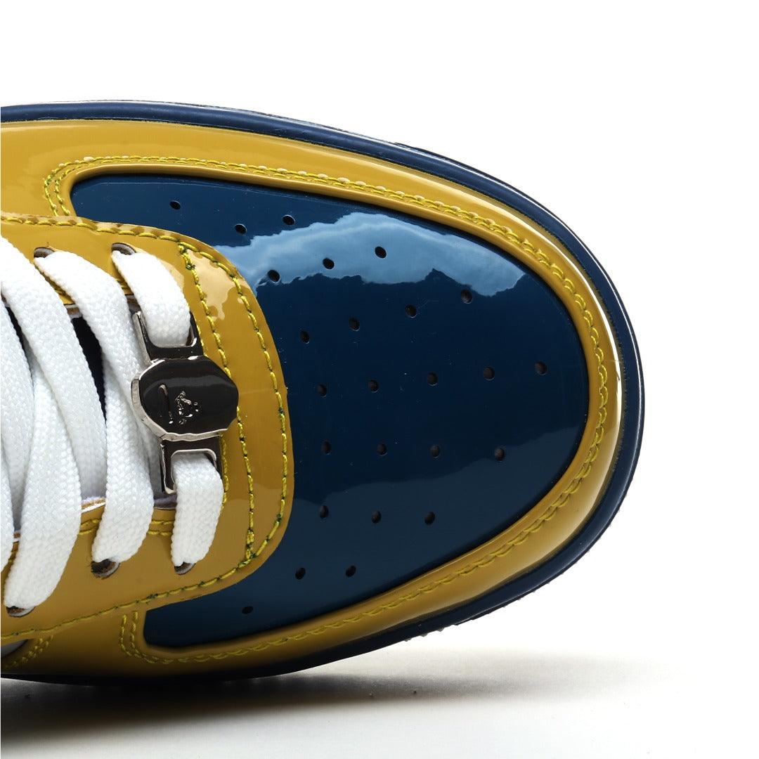 A Bathing Ape Bape Sta 'Nostalgic Blue Yellow' - Banlieue91 -