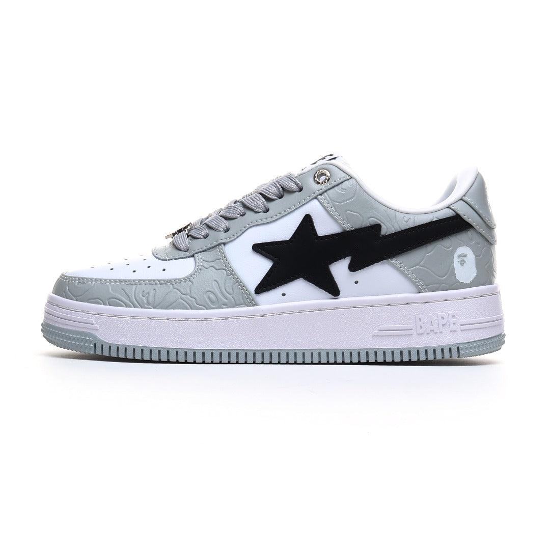 A Bathing Ape Bape Sta Low 'Grey Black' - Banlieue91 -