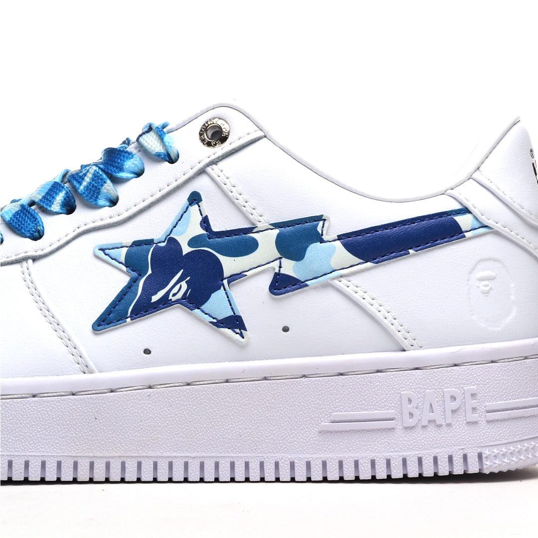 A Bathing Ape Bape Sta Low ABC 'Camo White Blue' - Banlieue91 -