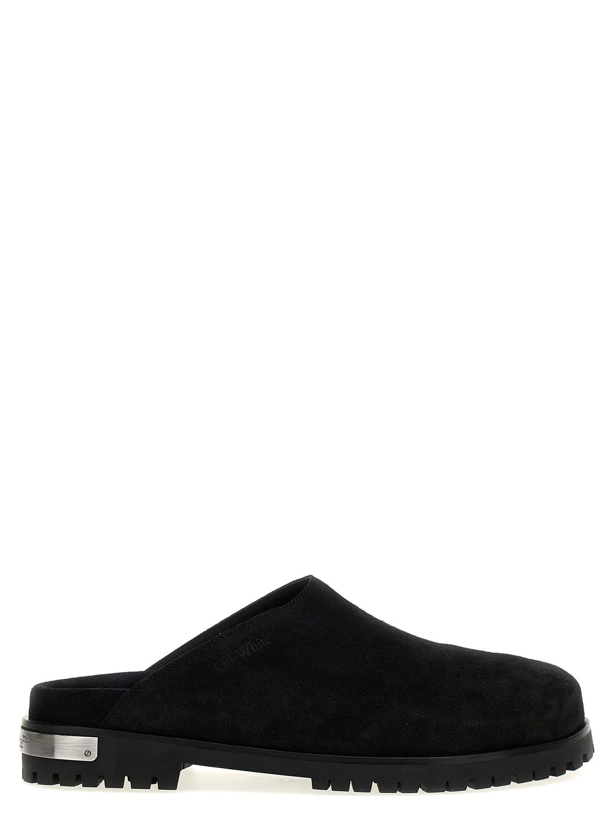 Off White 'Metal Logo' Clogs | Banlieue91
