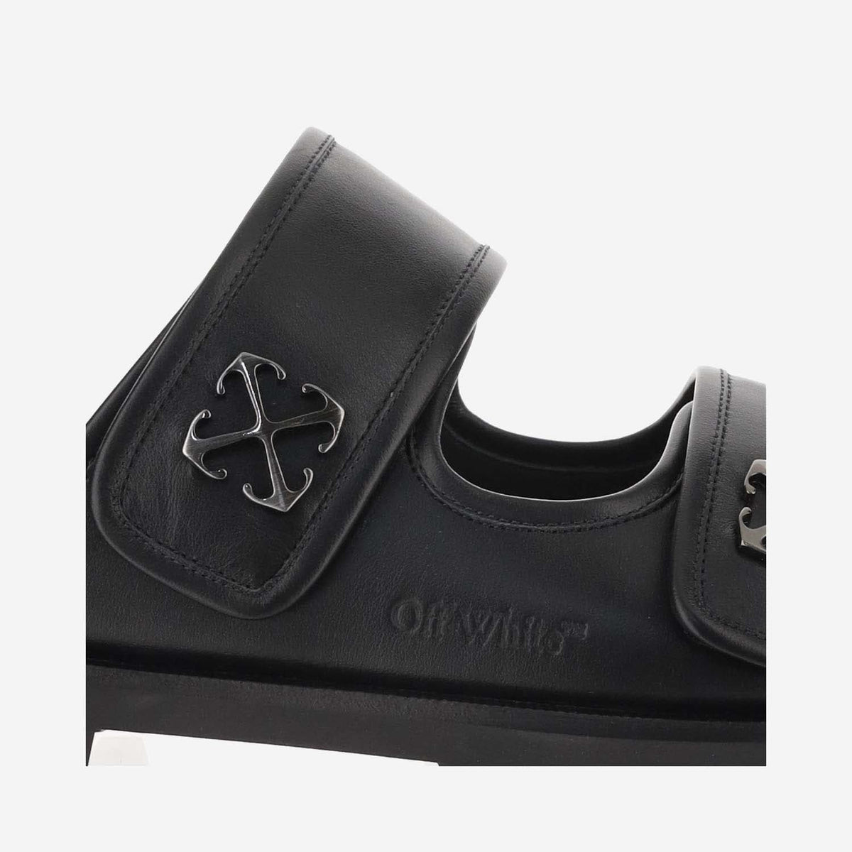 Off White Sandals Slip On Off White | Banlieue91