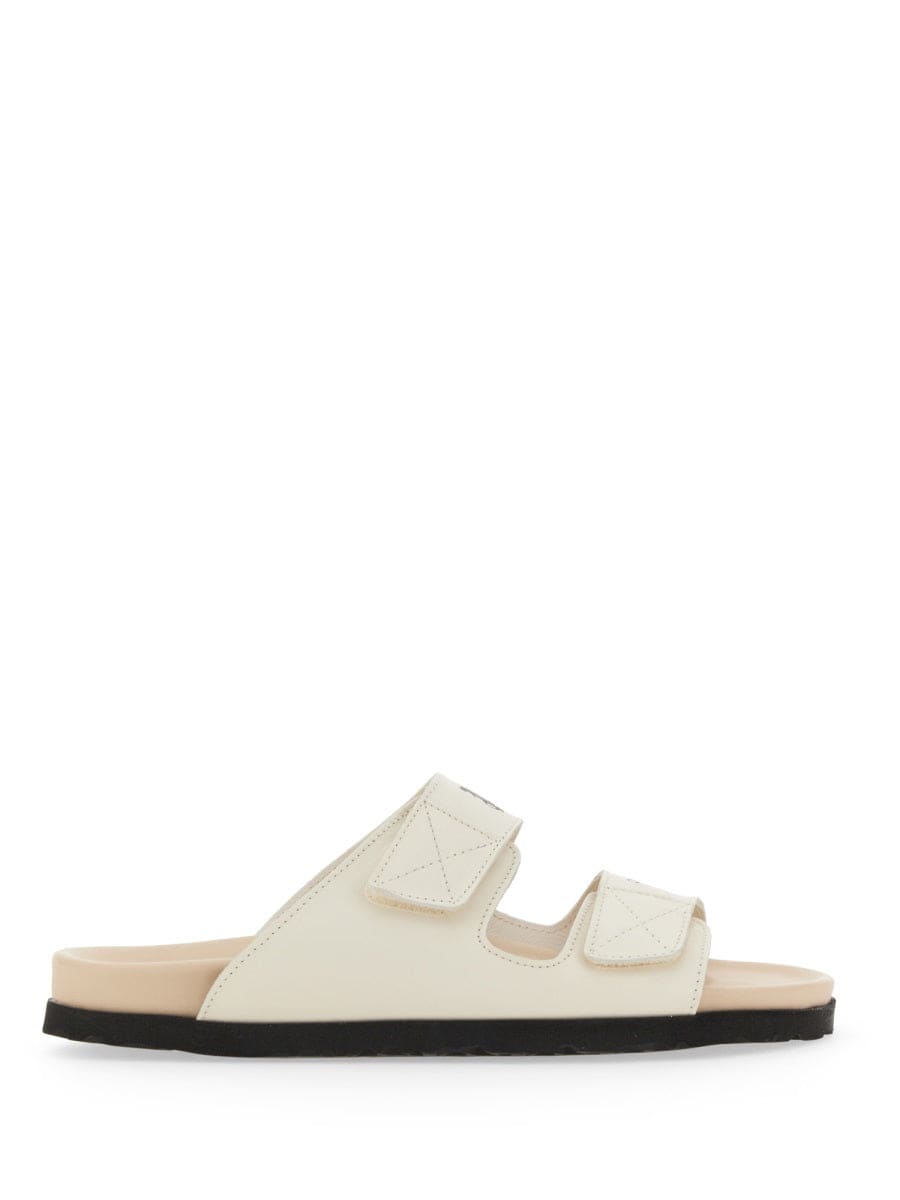 PALM ANGELS Logo Sandals for Men with Rubber Sole - 2 CM Height | Banlieue91