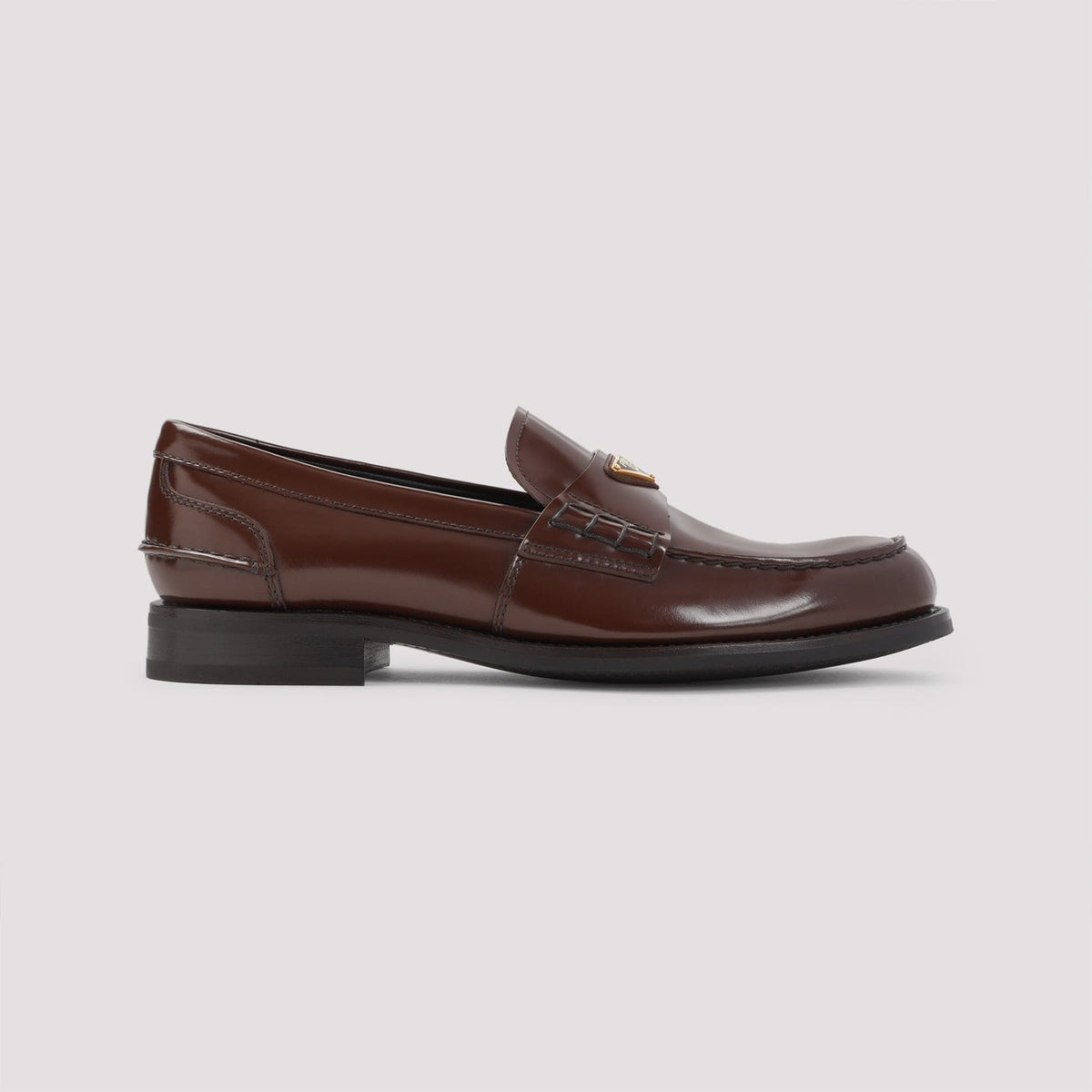 PRADA Brushed Leather Loafers for Men | Banlieue91