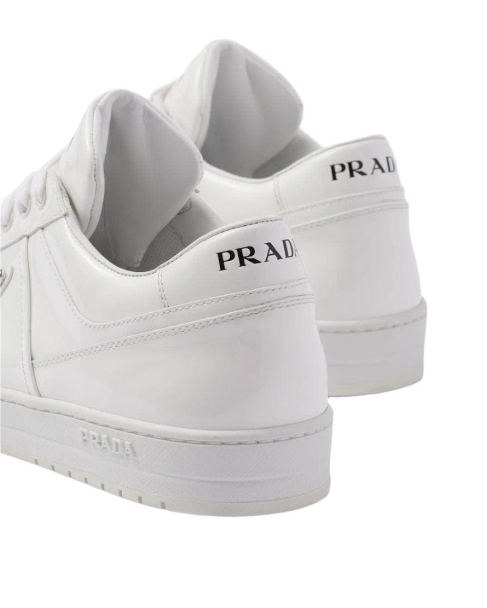 Prada Downtown nappa leather sneakers 'White' | Banlieue91