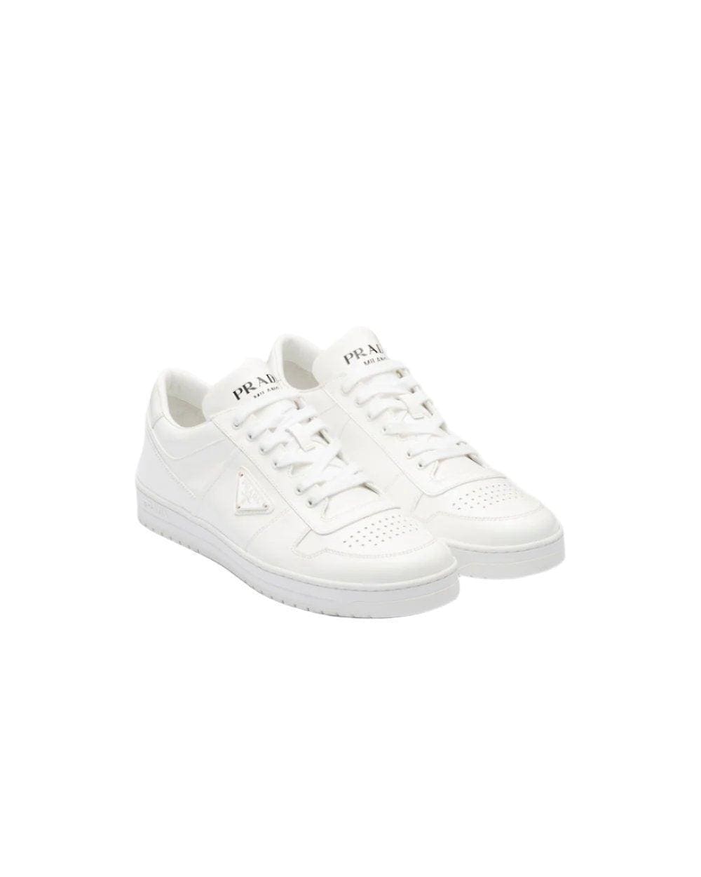 Prada Downtown nappa leather sneakers 'White' | Banlieue91
