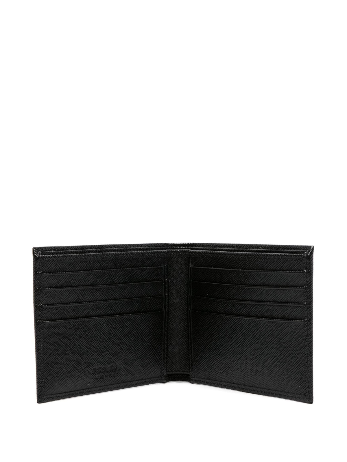 PRADA Mini Leather Flap-Over Wallet | Banlieue91