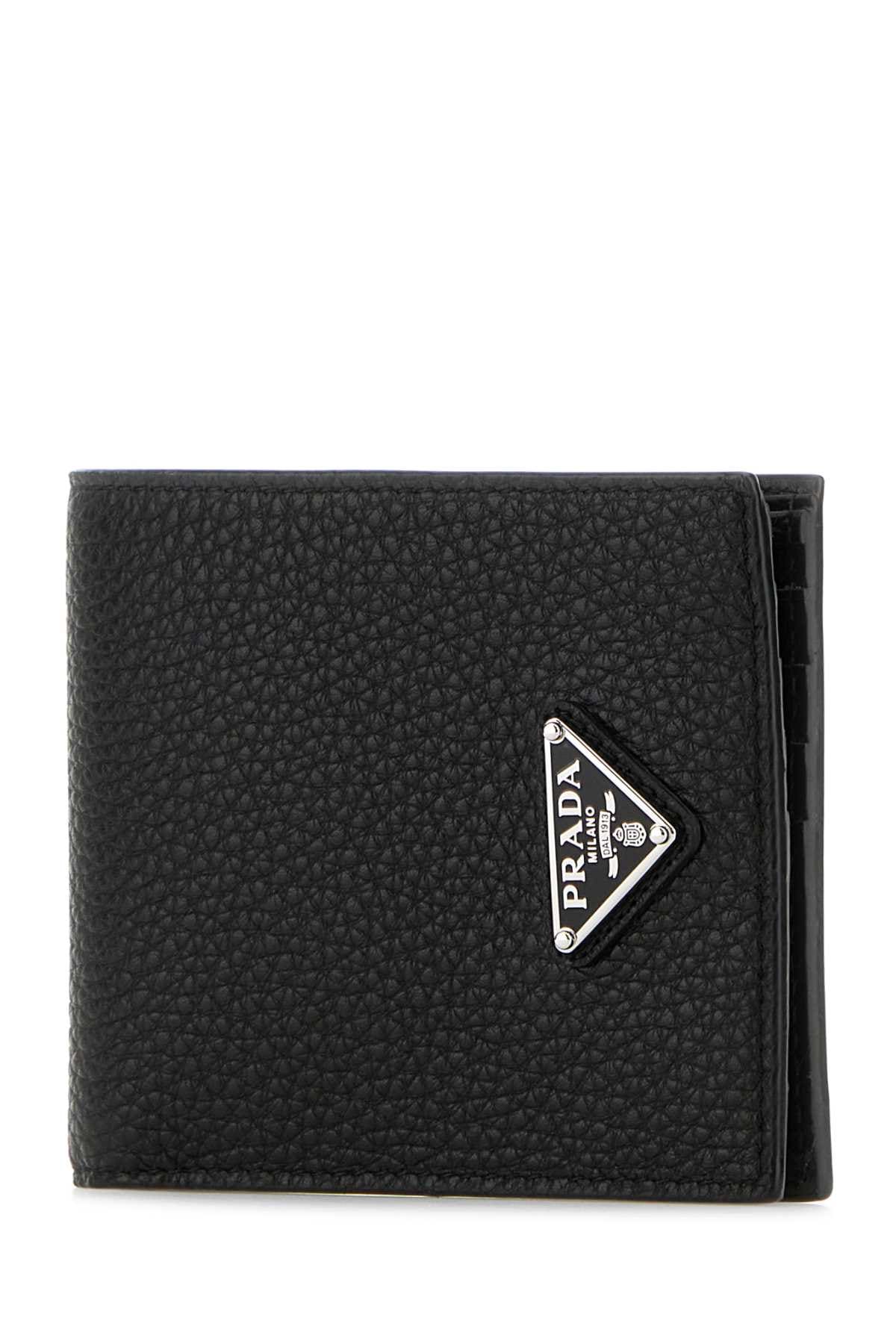 PRADA Mini Leather Wallet with Logo | Banlieue91