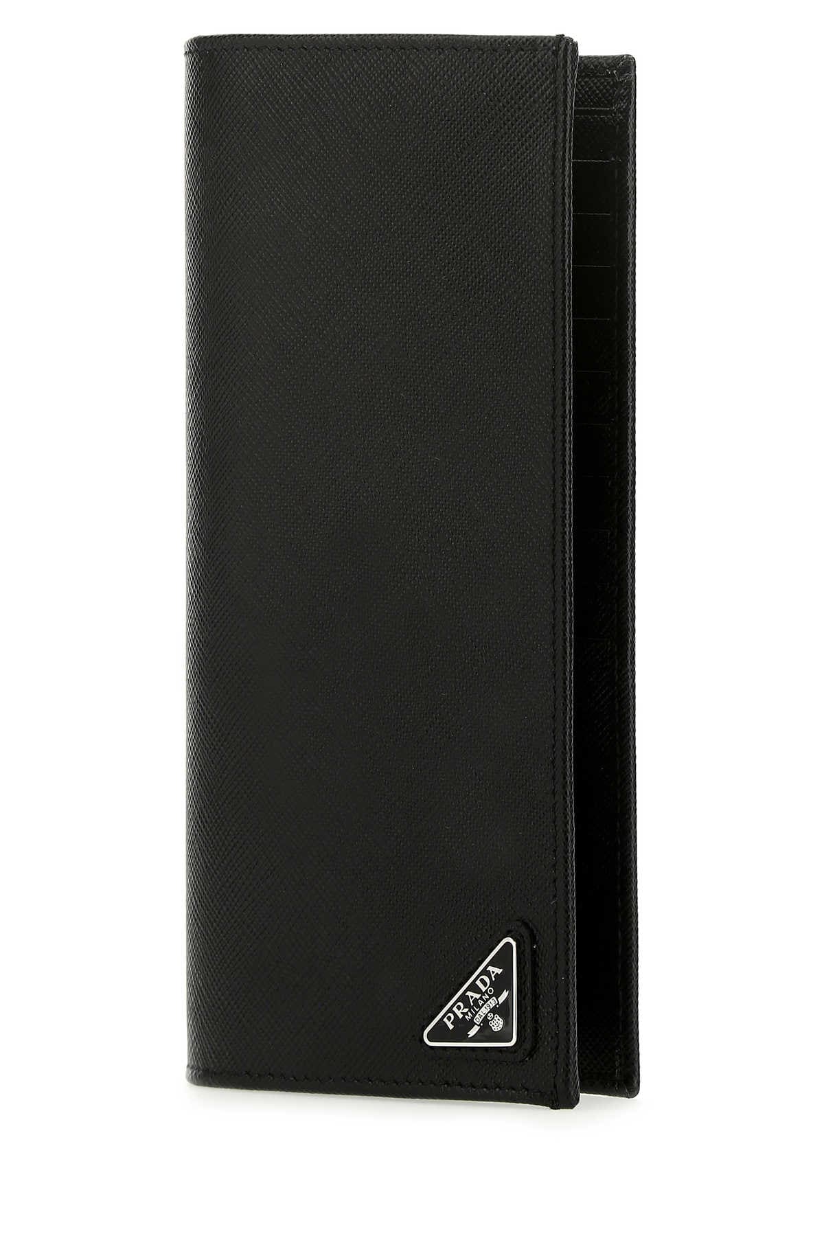 PRADA Mini Saffiano Leather Wallet for Men | Banlieue91