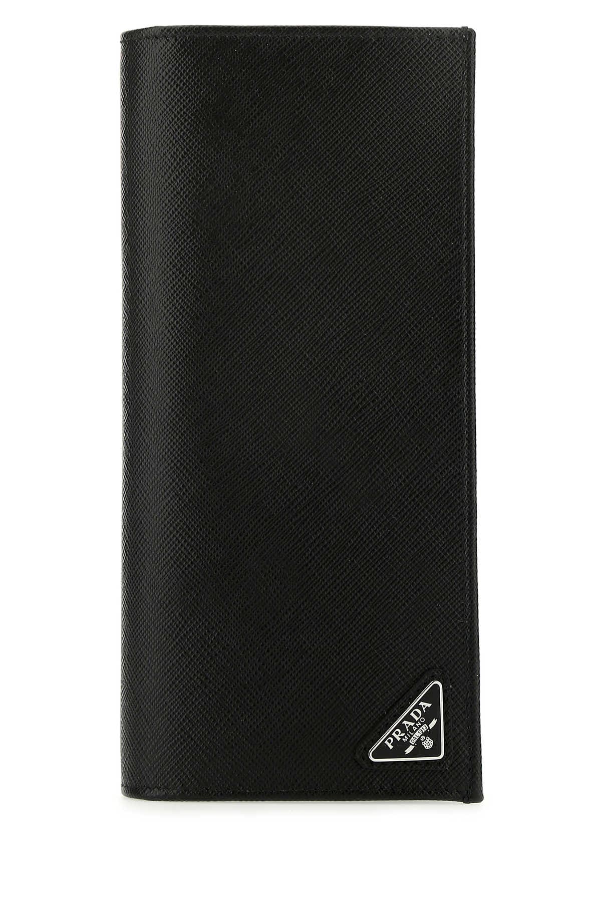 PRADA Mini Saffiano Leather Wallet for Men | Banlieue91