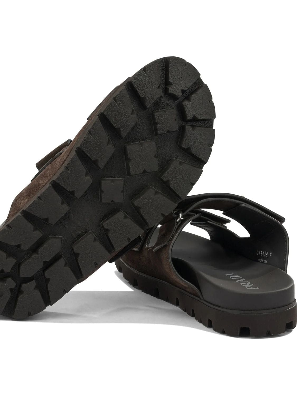 PRADA Premium Leather Sandals for Men - Seasonal Style SS26 | Banlieue91