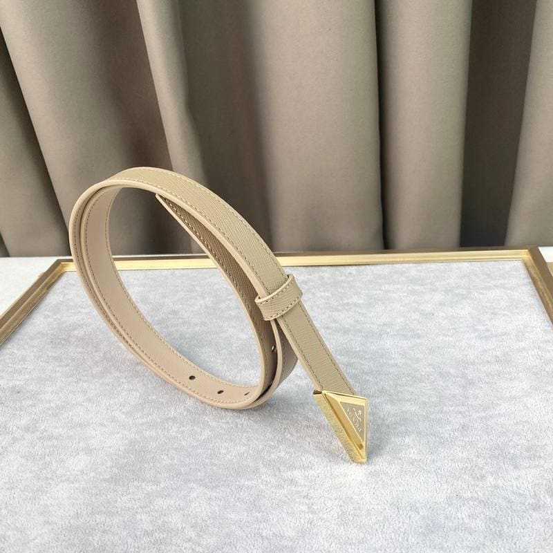 Prada Saffiano leather belt 'Sand Beige' | Banlieue91