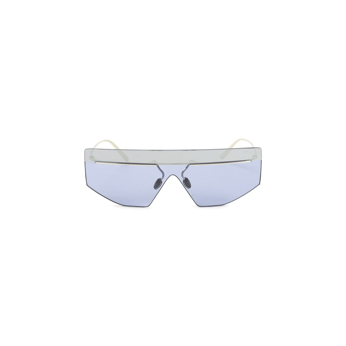 PRADA Sleek Mask Design Metallic Sunglasses | Banlieue91