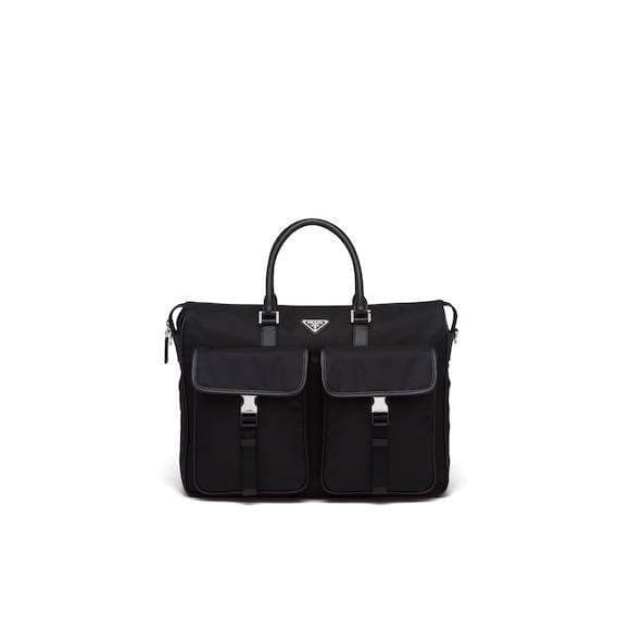 Prada triangle-logo two-way bag | Banlieue91