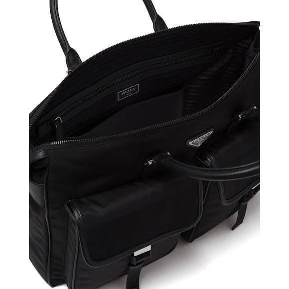 Prada triangle-logo two-way bag | Banlieue91