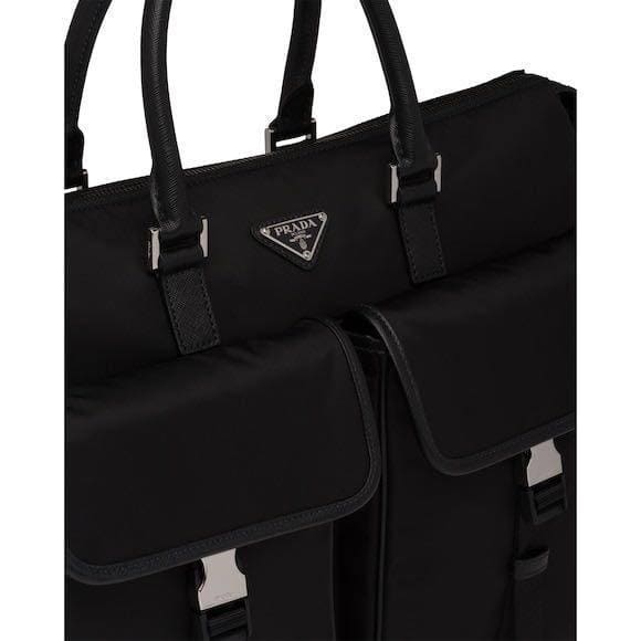 Prada triangle-logo two-way bag | Banlieue91