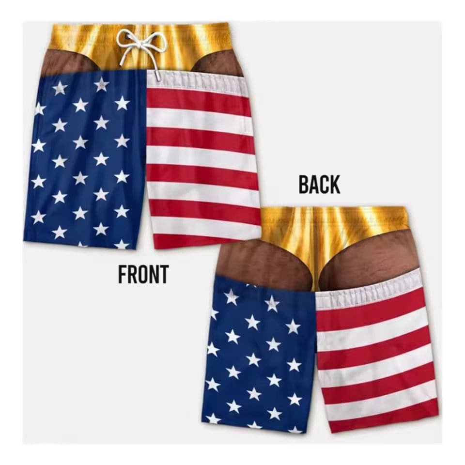 Printed Beach Board Shorts | Banlieue91