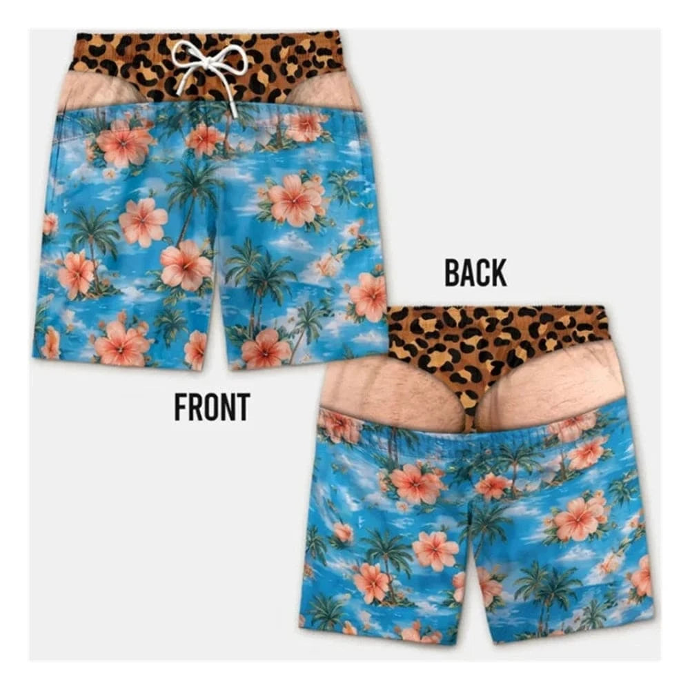 Printed Beach Board Shorts | Banlieue91