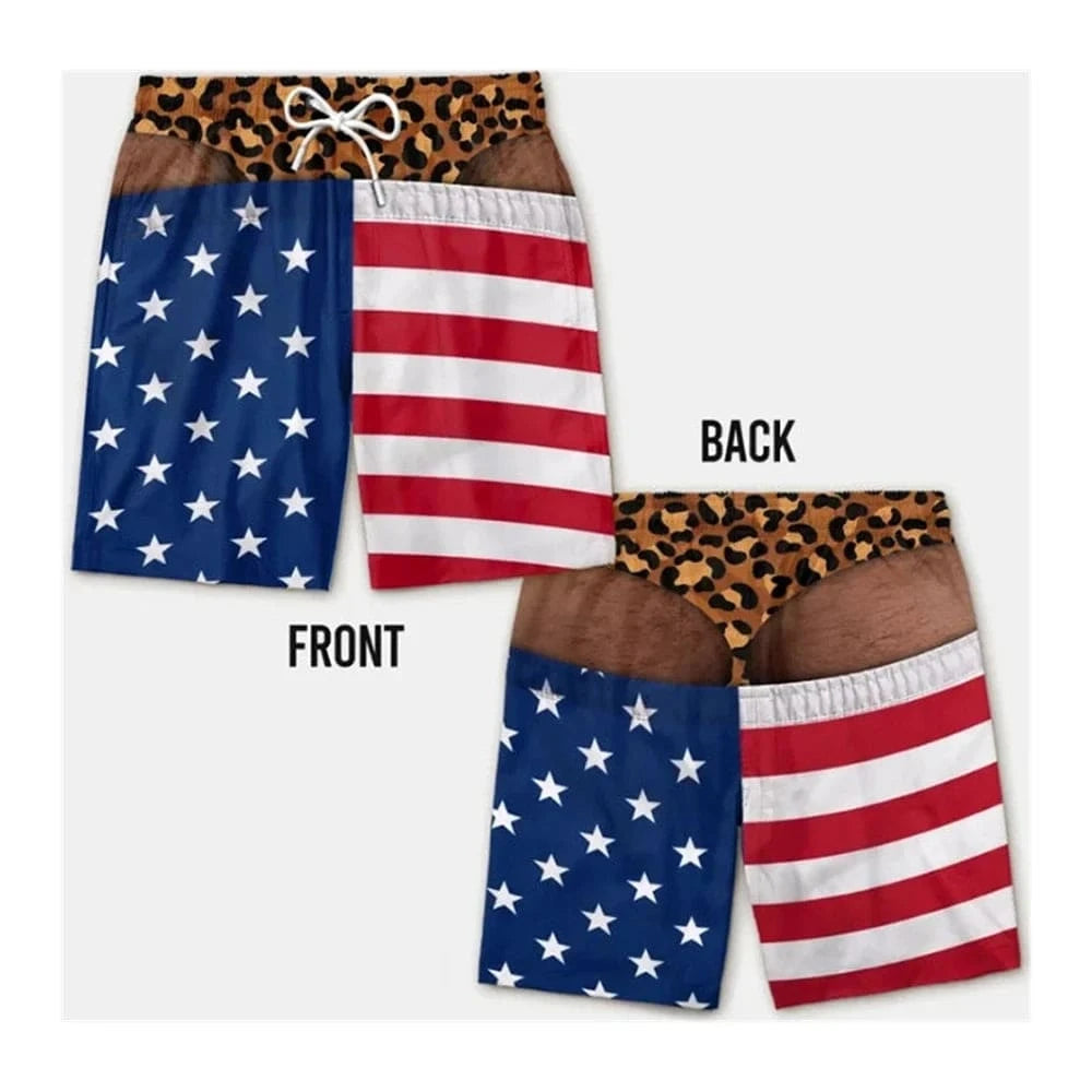 Printed Beach Board Shorts | Banlieue91