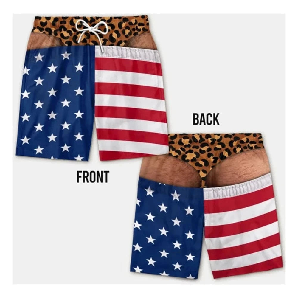 Printed Beach Board Shorts | Banlieue91