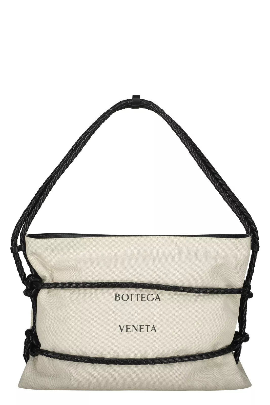 Bottega Veneta Quadronno canvas shoulder bag - Banlieue91